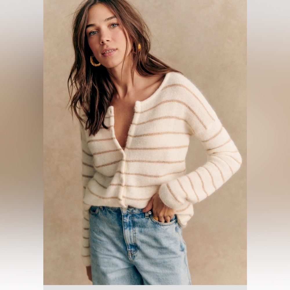 NWOT Sezane Gaspard Jumper - Picture 2 of 7